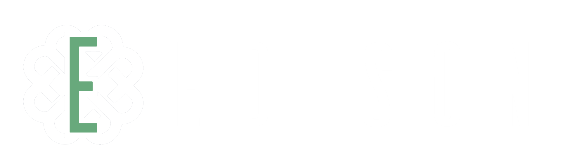 the evolution of the lsj logo in white on a black background